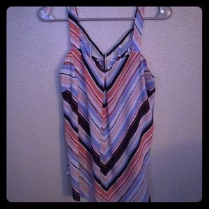 Multi colored tank top